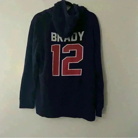 New England Patriots Super Bowl “Brady” Hoodie Size XL - Picture 4 of 6
